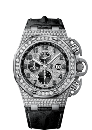 Audemars Piguet - 26215.BC.ZZ.A101CR.01  Royal Oak OffShore 26215 T3 White Gold / Diamond