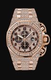 Audemars Piguet - 26215OR.ZZ.1239OR.01  Royal Oak OffShore 26215 T3 Pink Gold / Diamond / Bracelet