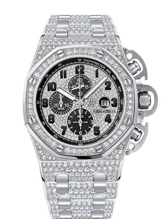 Audemars Piguet - 26215BC.ZZ.1239BC.01  Royal Oak OffShore 26215 T3 White Gold / Diamond / Bracelet