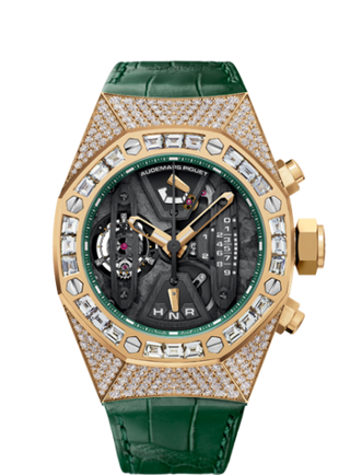 Audemars Piguet - 26225BA.ZZ.D400CR.01  Royal Oak Concept Tourbillon Chronograph Yellow Gold / Diamond