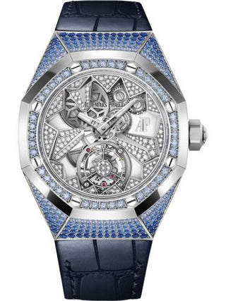 Audemars Piguet - 26227BC.SS.D326CR.01  Audemars Piguet Royal Oak Concept Flying Tourbillon White Gold / Sapphire - Diamond