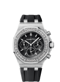 Audemars Piguet - 26231ST.ZZ.D002CA.01  Royal Oak OffShore 26231 Lady Chronograph Stainless Steel / Black / Diamond