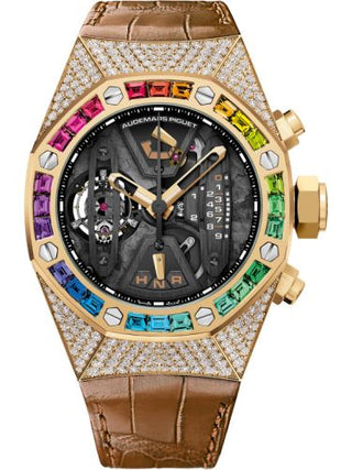 Audemars Piguet - 26235BA.YY.D502CR.01  Royal Oak Concept Tourbillon Chronograph Yellow Gold / Rainbow