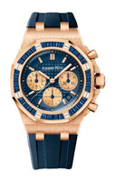 Audemars Piguet Royal Oak OffShore 26231 Lady Chronograph Yellow Gold / Blue / Diamond (26236OR.SS.D027CA.01)