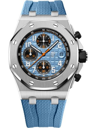 Audemars Piguet - 26238ST.OO.A340CA.01  Royal Oak Offshore Stainless Steel / Blue / Rubber