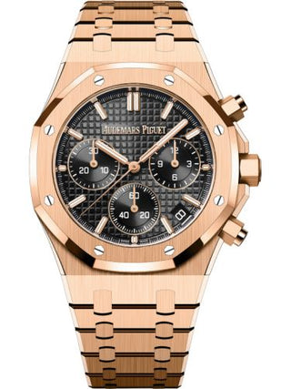 Audemars Piguet - 26240OR.OO.1320OR.06  Royal Oak Chronograph 41 Pink Gold / Black