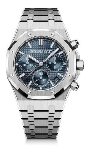 Audemars Piguet - 26240ST.OO.1320ST.01  Royal Oak Chronograph 41 Stainless Steel / Blue / 50th Anniversary