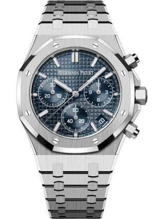 Audemars Piguet - 26240ST.OO.1320ST.05  Royal Oak Chronograph 41 Stainless Steel / Blue