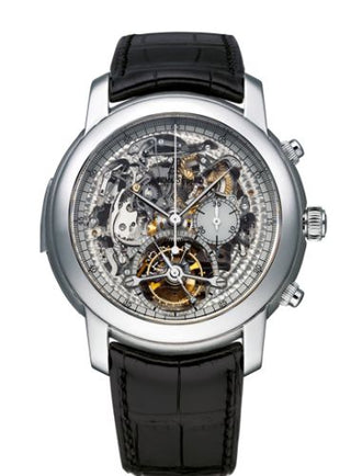 Audemars Piguet - 26270PT.OO.D002CR.01  Jules Audemars Minute Repeater Tourbillon Chronograph Platinum / Openworked