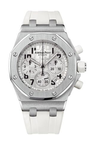 Audemars Piguet - 26283ST.OO.D010CA.01  Royal Oak OffShore 26283 Lady Chronograph White