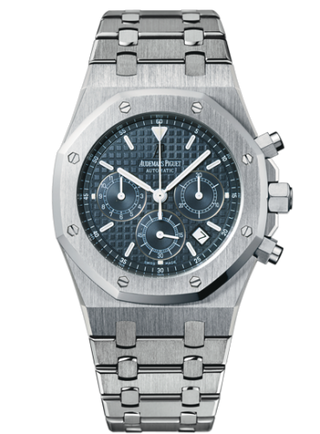 Audemars Piguet - 26300ST.OO.1110ST.03  Royal Oak 26300 Chronograph Stainless Steel / Dark Blue