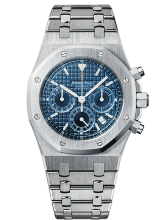 Audemars Piguet - 26300ST.OO.1110ST.04  Royal Oak 26300 Chronograph Stainless Steel / Blue