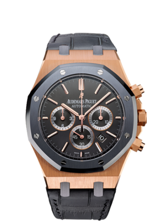 Audemars Piguet - 26325OL.OO.D005CR.01  Royal Oak Chronograph 41 Leo Messi Pink Gold