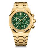 Audemars Piguet - 26331BA.OO.1220BA.02  Royal Oak Chronograph 41 Yellow Gold / Green / Bracelet