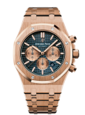 Audemars Piguet - 26331OR.OO.1220OR.01  Royal Oak Chronograph 41 Pink Gold / Blue