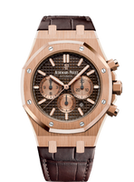 Audemars Piguet Royal Oak Chronograph 41 Pink Gold / Blue / Alligator (26331OR.OO.D821CR.01)