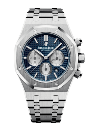 Audemars Piguet - 26331ST.OO.1220ST.01  Royal Oak Chronograph 41 Stainless Steel / Blue