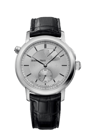 Audemars Piguet - 26344PT.OO.D002CR.01  Jules Audemars 26344 Grande Sonnerie Carillon Platinum / Silver