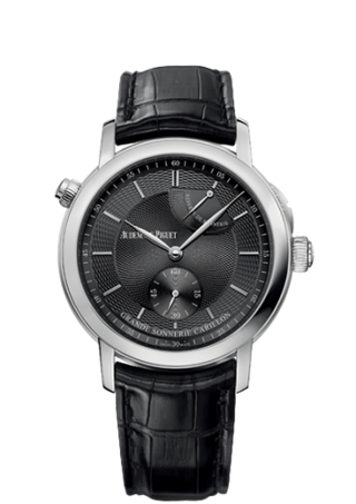 Audemars Piguet - 26344PT.OO.D002CR.02  Jules Audemars 26344 Grande Sonnerie Carillon Platinum / The Hour Glass Black