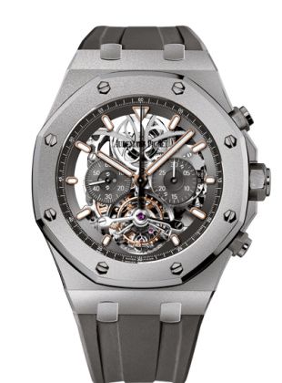 Audemars Piguet - 26347TI.GG.D004CA.01  Royal Oak Tourbillon Chronograph Openworked Titanium / Boutique Edition