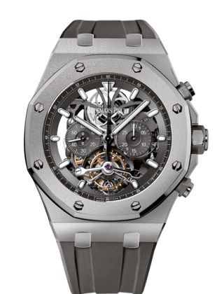 Audemars Piguet - 26347TI.GG.D004CA.02  Royal Oak Tourbillon Chronograph Openworked Titanium / Boutique Edition