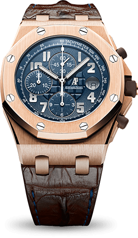 Audemars Piguet - 26365OR.OO.D801CR.01  Royal Oak OffShore 26365 Pride of Argentina Pink Gold