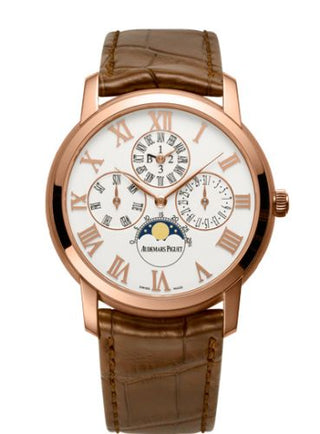 Audemars Piguet - 26391OR.00.D088CR.01  Jules Audemars Dragon Perpetual Calendar Pink Gold / White