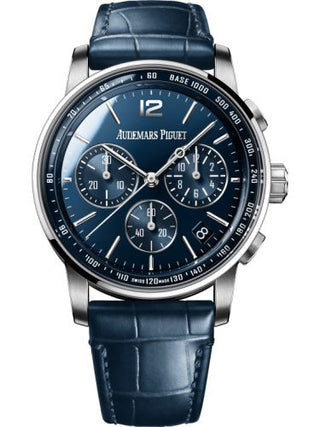 Audemars Piguet - 26393BC.OO.A321CR.01  CODE 11.59 Chronograph Selfwinding White Gold / Blue