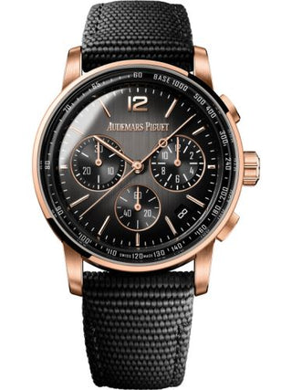 Audemars Piguet - 26393NR.OO.A002CA.01  CODE 11.59 Chronograph Selfwinding Pink Gold / Ceramic / Grey