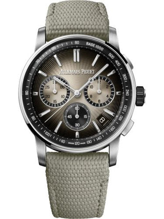 Audemars Piguet - 26393QT.OO.A064KB.01  CODE 11.59 Chronograph Selfwinding Stainless Steel - Ceramic / Beige / Fabric