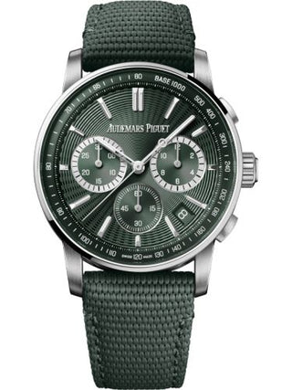 Audemars Piguet - 26393ST.OO.A056KB.01  CODE 11.59 Chronograph Selfwinding Stainless Steel / Green