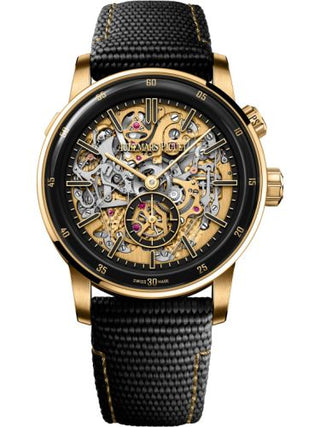 Audemars Piguet - 26397QA.OO.D002KB.01  CODE 11.59 Grande Sonnerie Carillon Supersonnerie Ceramic - Yellow Gold / Skeleton