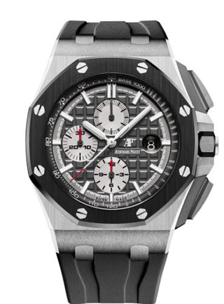 Audemars Piguet - 26400IO.OO.A004CA.01  Royal Oak Offshore 44 Titanium / Ceramic / Grey / Rubber