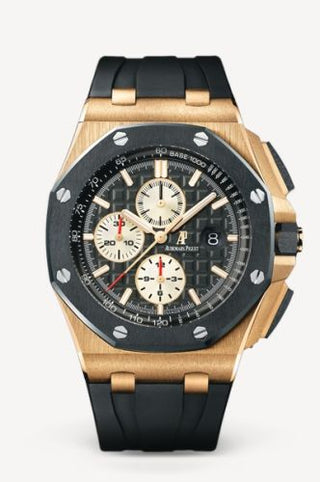 Audemars Piguet - 26400RO.OO.A002CA.01  Royal Oak OffShore 26400 Chronograph Pink Gold / Ceramic