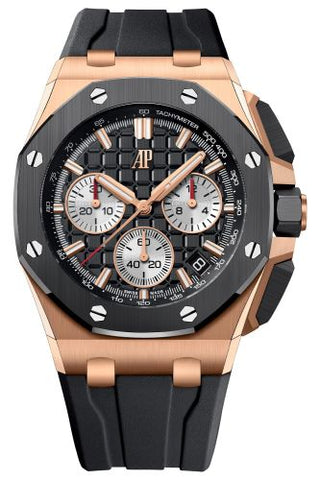 Audemars Piguet - 26420RO.OO.A002CA.01  Royal Oak Offshore 43 Pink Gold / Ceramic / Black