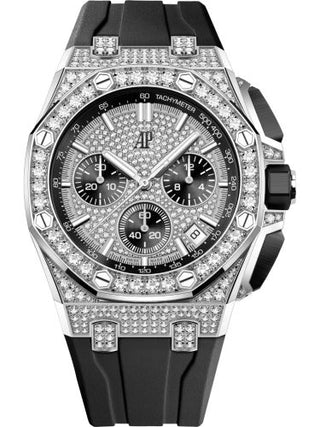 Audemars Piguet - 26423BC.ZZ.D002CA.01  Royal Oak Offshore 43 White Gold - Diamond / Diamond