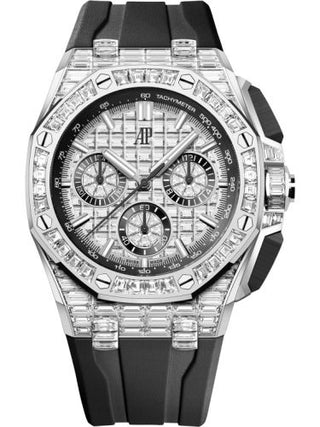 Audemars Piguet - 26425BC.ZZ.D002CA.02  Royal Oak Offshore 43 White Gold - Baguette / Baguette