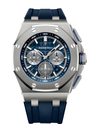 Audemars Piguet - 26480TI.OO.A027CA.01  Royal Oak Offshore 42 Titanium / Blue / Rubber