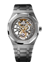 Audemars Piguet Royal Oak Tourbillon Chronograph Yellow Gold / Silver / Strap (26511PT.OO.1220PT.01)