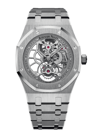 Audemars Piguet - 26518ST.OO.1220ST.01  Royal Oak Ultra Thin Tourbillon Openworked Stainless Steel