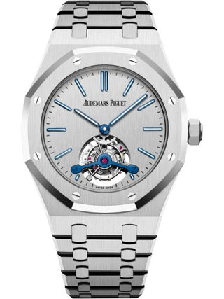 Audemars Piguet - 26527ST.OO.1220ST.01  Royal Oak Ultra Thin Tourbillon Stainless Steel / Silver