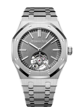 Audemars Piguet - 26530TI.OO.1220TI.01  Royal Oak Self-Winding Flying Tourbillon Titanium / Grey