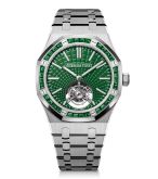 Audemars Piguet - 26532IC.EE.1220TI.01  Royal Oak Self-Winding Flying Tourbillon Titanium / Emerald / Green