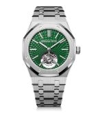 Audemars Piguet - 26534TI.OO.1220TI.01  Royal Oak Self-Winding Flying Tourbillon Titanium / Green