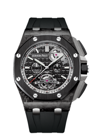 Audemars Piguet - 26550AU.OO.A002CA.01  Royal Oak Offshore Tourbillon Chronograph Forged Carbon