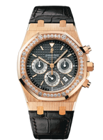 Audemars Piguet Royal Oak 26022 Chronograph Pink Gold / Silver / Strap (26557OR.ZZ.D098CR.02)