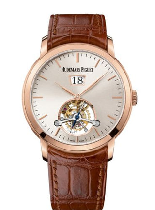 Audemars Piguet - 26559OR.OO.D088CR.01  Jules Audemars Tourbillon Grande Date Pink Gold / Silver