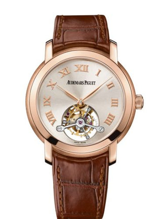 Audemars Piguet - 26561OR.OO.D088CR.01  Jules Audemars Tourbillon Pink Gold / Silver