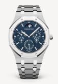 Audemars Piguet - 26586IP.OO.1240IP.01  Royal Oak Perpetual Calendar Ultra Thin Titanium - Platinum / Blue / Bracelet