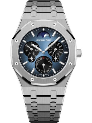 Audemars Piguet - 26586TI.OO.1240TI.01  Royal Oak Perpetual Calendar Ultra Thin Titanium / Gradient Blue